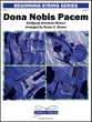 Dona Nobis Pacem Orchestra sheet music cover